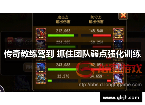 传奇教练驾到 抓住团队弱点强化训练